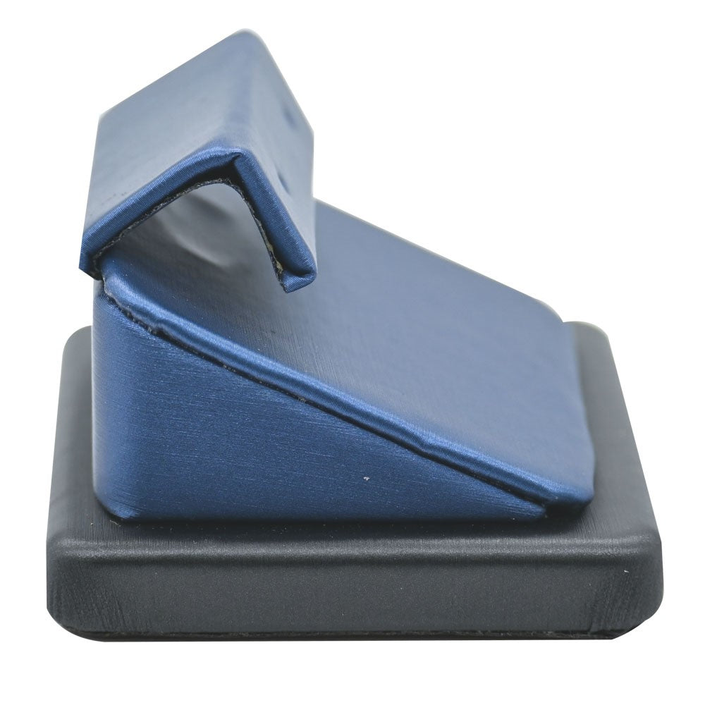 Blue Leatherette Jewelry Earring Display