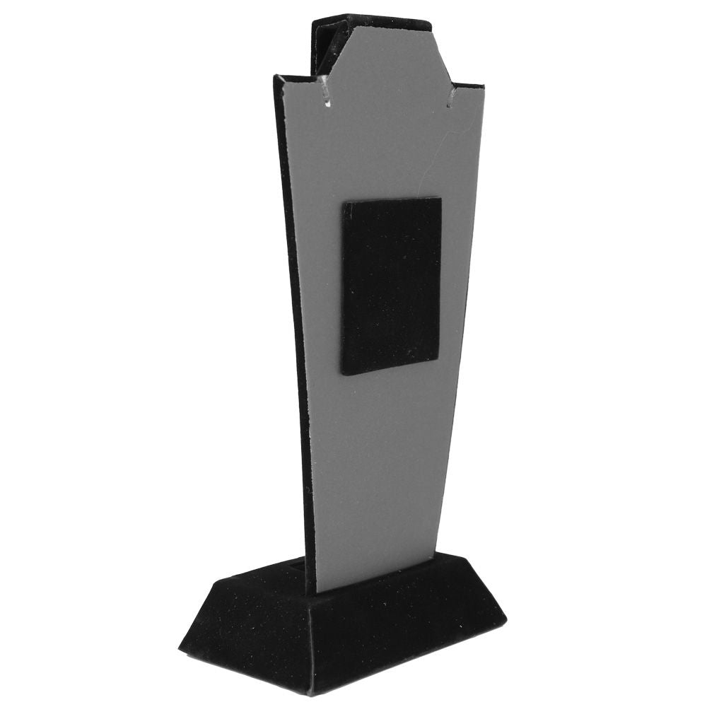 Black Velvet Jewelry Ring, Earring, and Necklace Display Stand