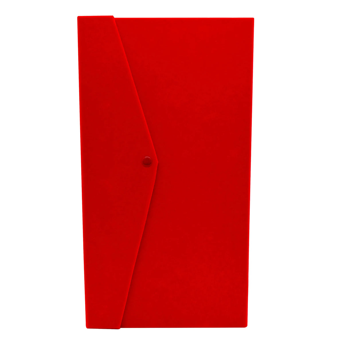 Red Velvet Tri-Fold Long Necklace & Earring Presentation Box