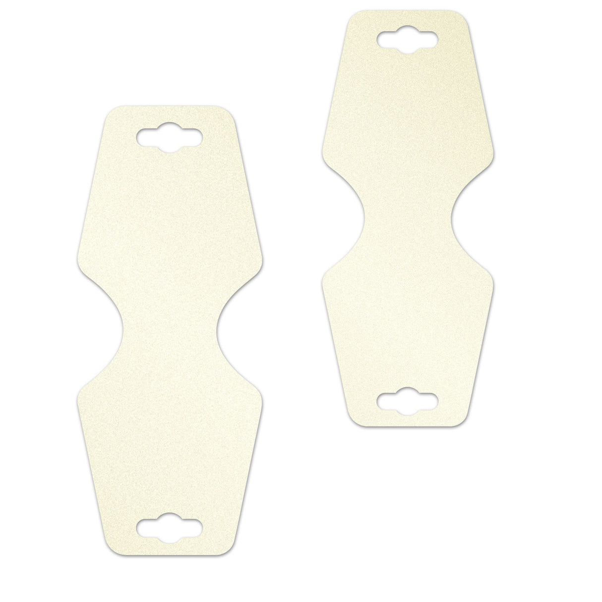 Ivory Folding Necklace / Bracelet Card 2-1/2" x 5"