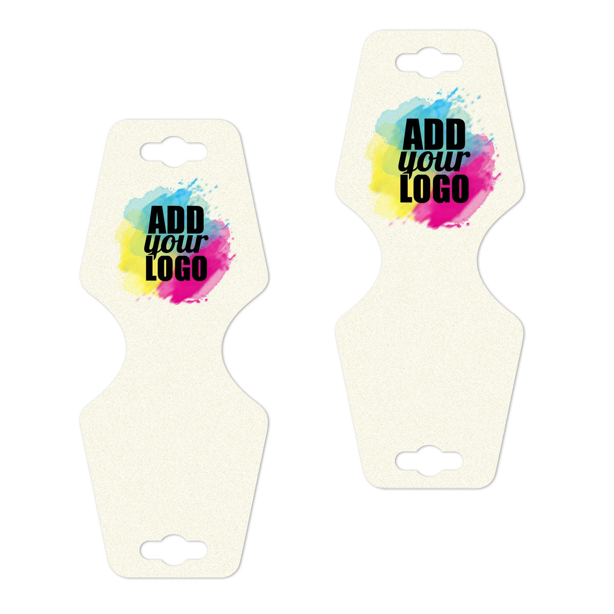 Ivory Folding Necklace / Bracelet Card 2-1/2" x 5"