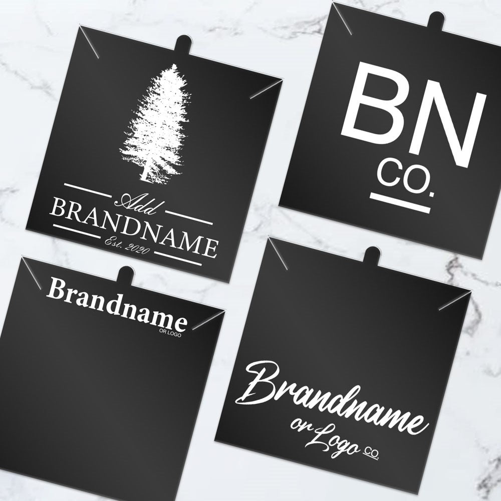 Black Necklace 3-2/5" x 3-2/5"