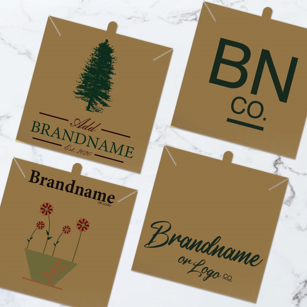 Kraft Necklace 3-2/5" x 3-2/5"