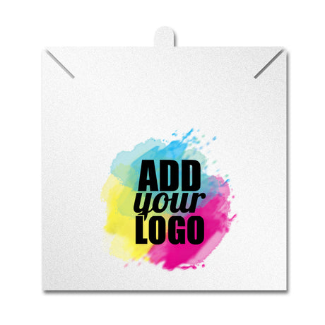 Shimmer White Necklace 3-2/5" x 3-2/5"