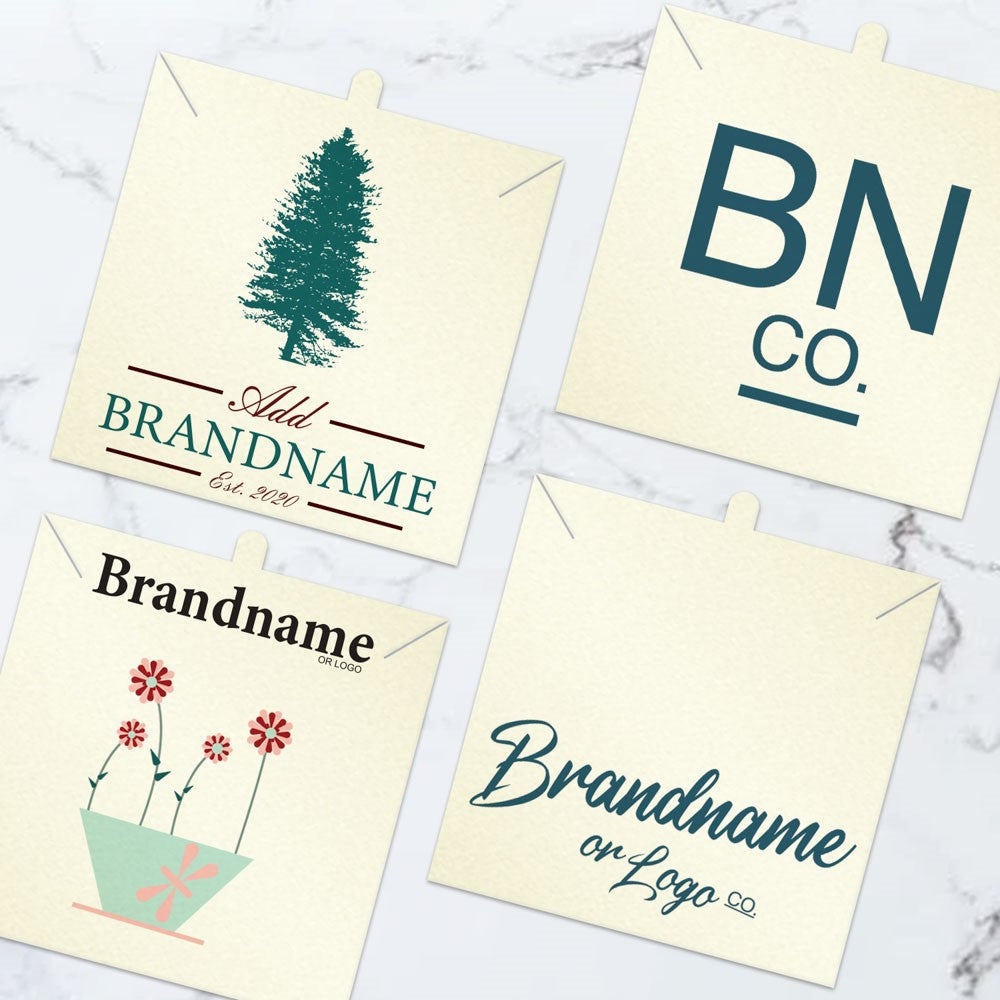 Shimmer White Gold Necklace 3-2/5" x 3-2/5"