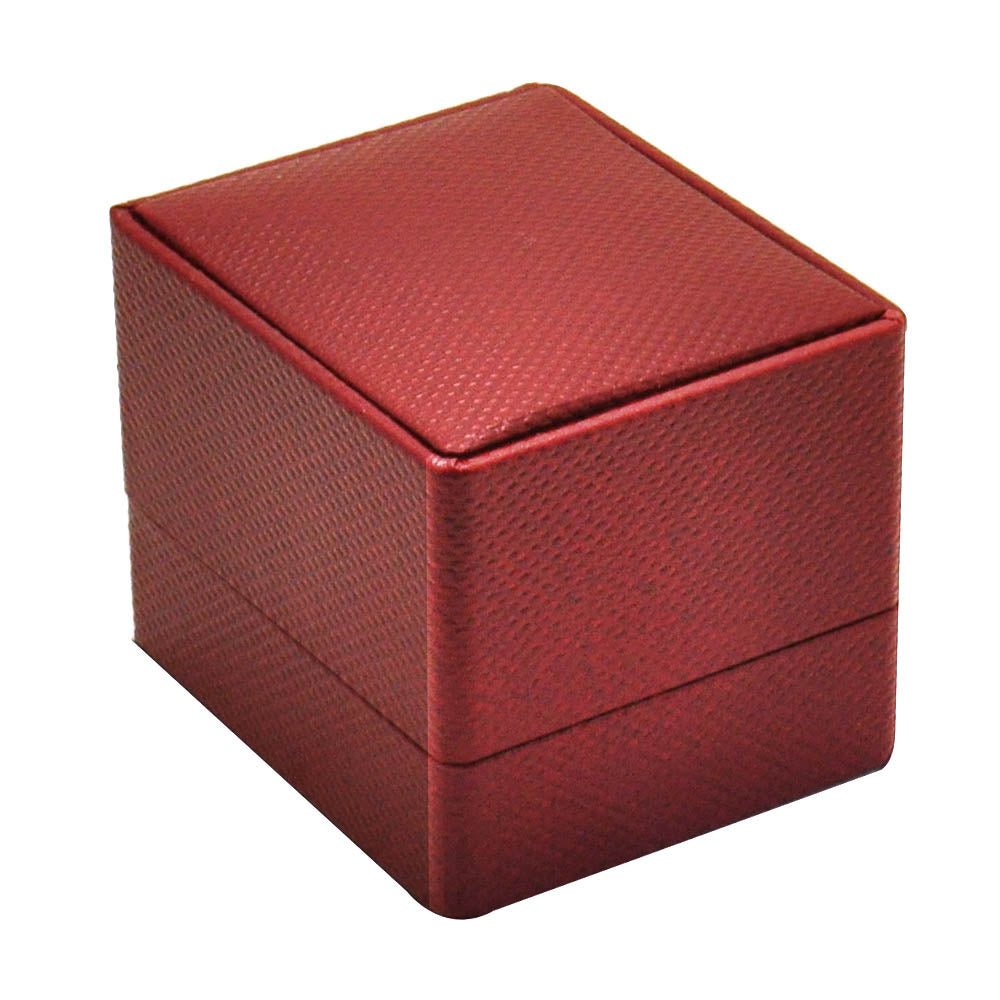 Premium Red Textured Jewelry Earring Gift Boxes