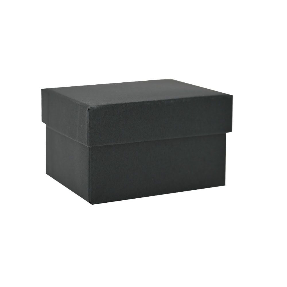 Navy Blue Leatherette Dual Jewelry Ring Gift Boxes