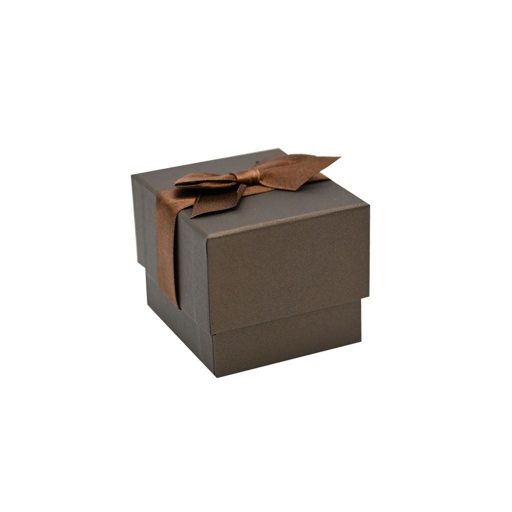 Luxury Bronze Leatherette Jewelry Earring Gift Boxes