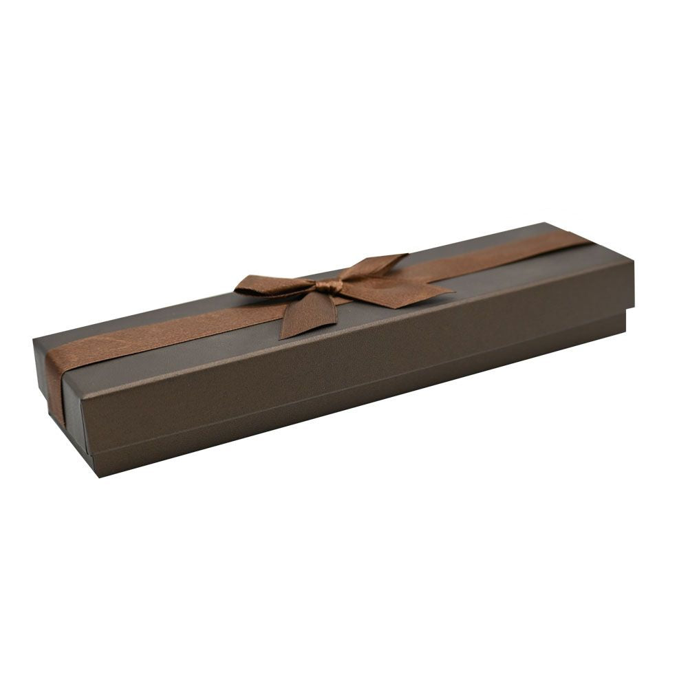 Bronze Leatherette Jewelry Bracelet / Watch Gift Boxes