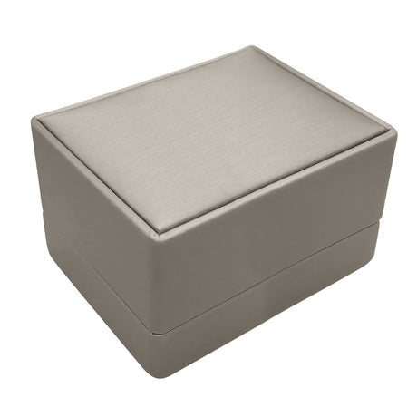 Luxury Silver Luna Wide Jewelry Ring Gift Box