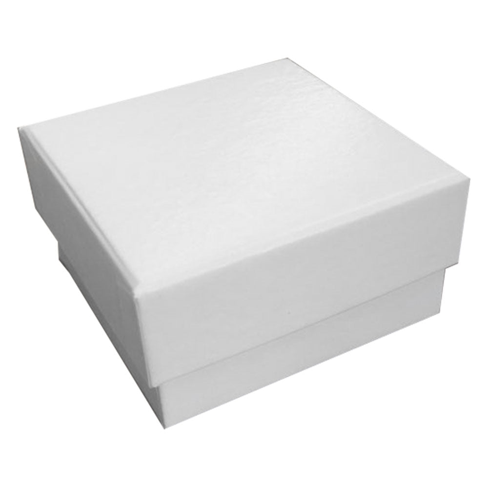 Premium Textured Red Leatherette Single Ring Engagement Jewelry Box