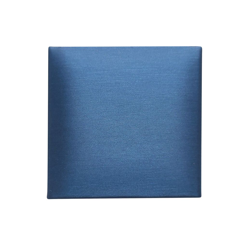 LED Large Blue Leatherette Pendant Box