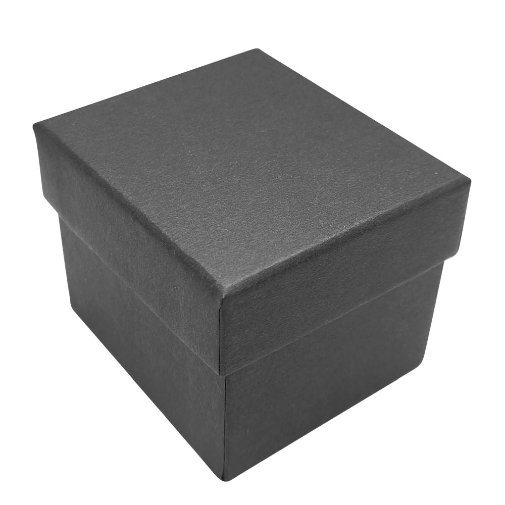 LED Blue Leatherette Ring Box Lighted