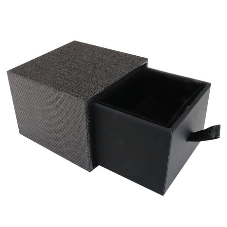Metallic Grey Slider Earring Box