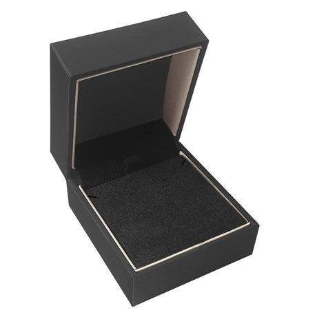 Midnight Black Velvet Pendant/Earring Box