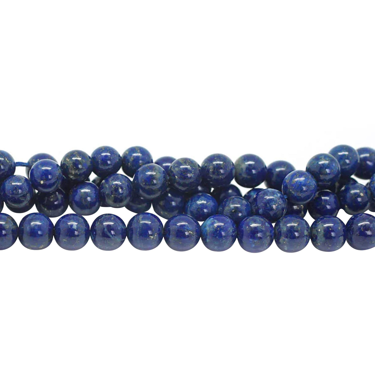 Lapis Lazuli Round Beads 4mm A Grade | Natural Gemstone Strand