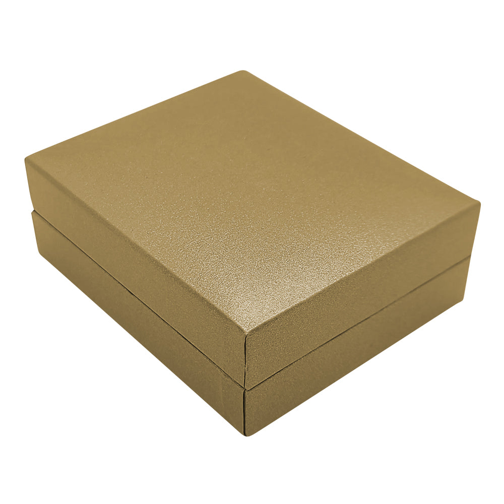 Metallic Gold Jewelry Pendant Gift Boxes