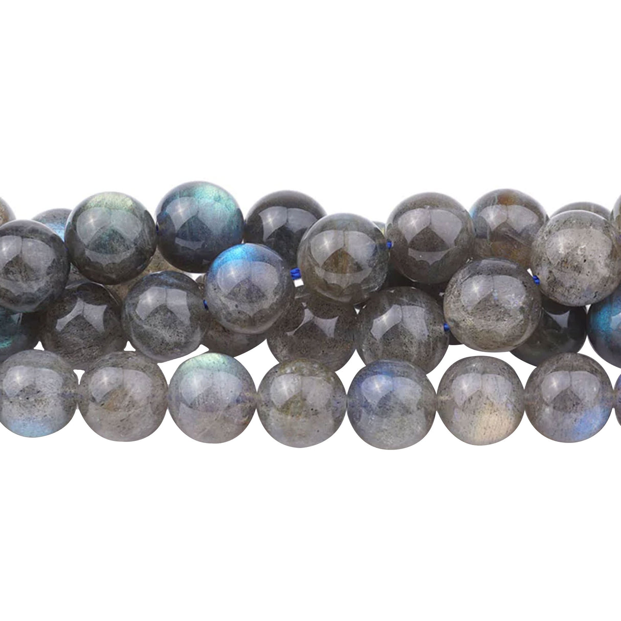 Labradorite Round Beads AAA-Grade 10mm | Madagascar Gemstone | 15-16" Strand
