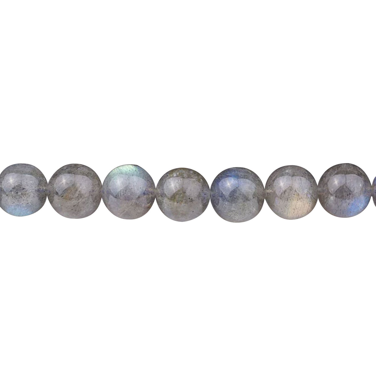 Labradorite Round Beads AAA-Grade 10mm | Madagascar Gemstone | 15-16" Strand