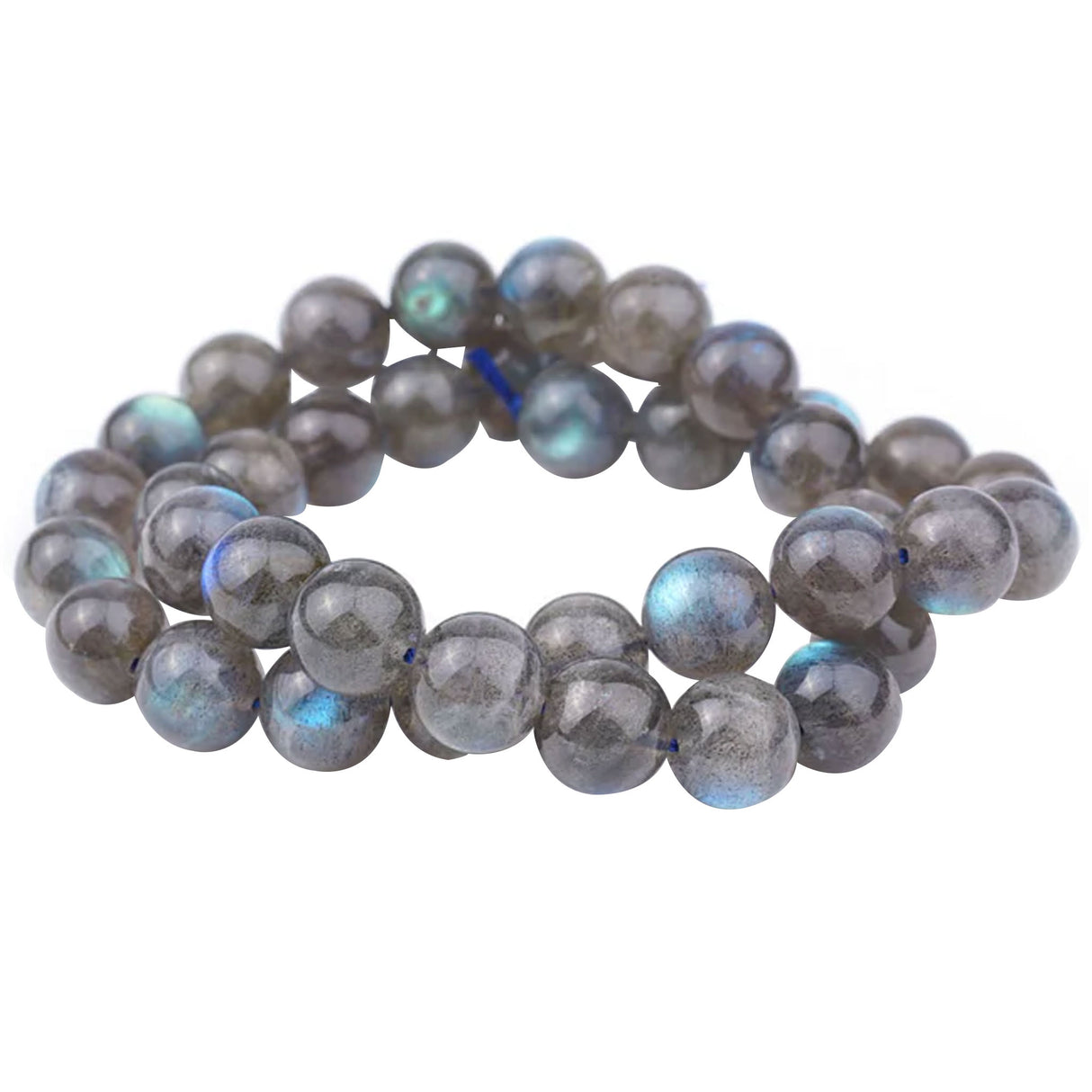 Labradorite Round Beads AAA-Grade 10mm | Madagascar Gemstone | 15-16" Strand
