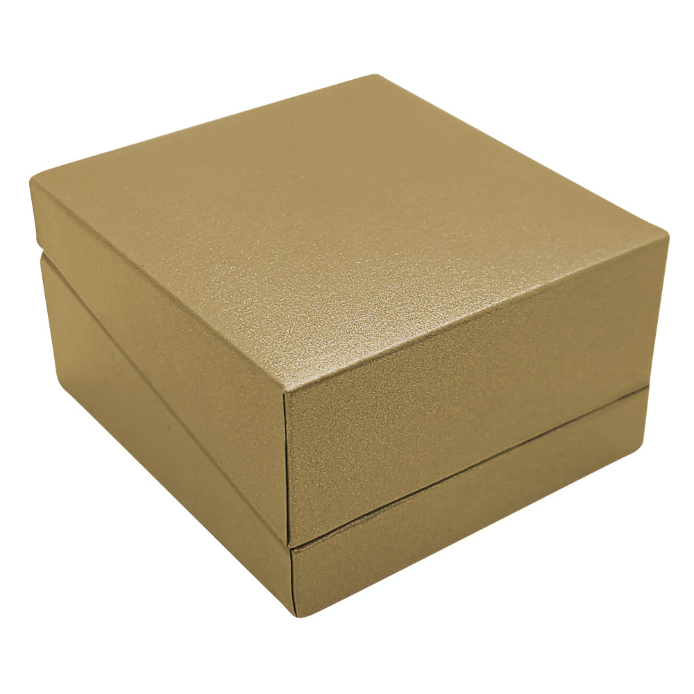 Metallic Gold T Insert Hoop Earring Packaging Gift Boxes