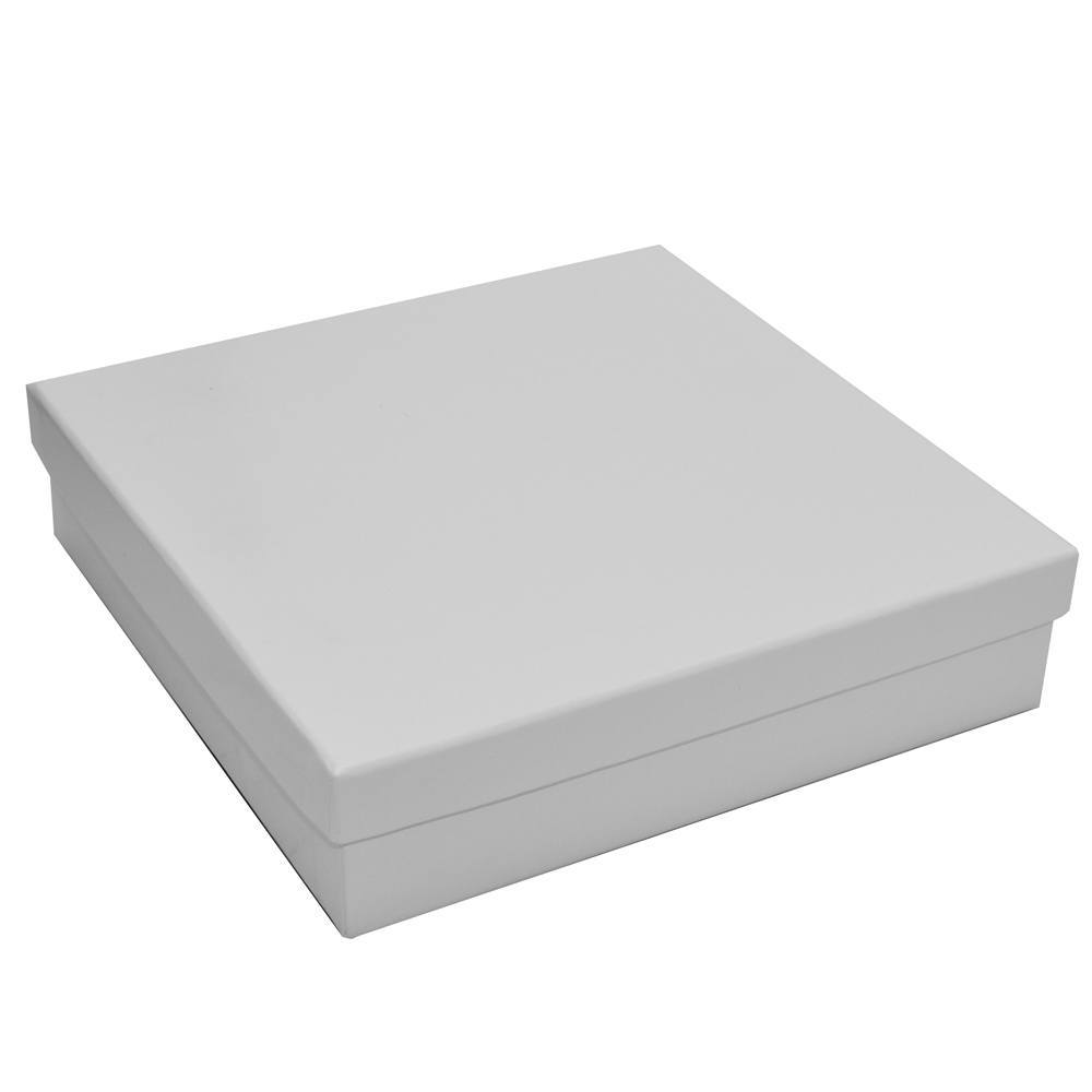 Red Leatherette, Gold Trim, Jewelry Necklace Display Gift Boxes