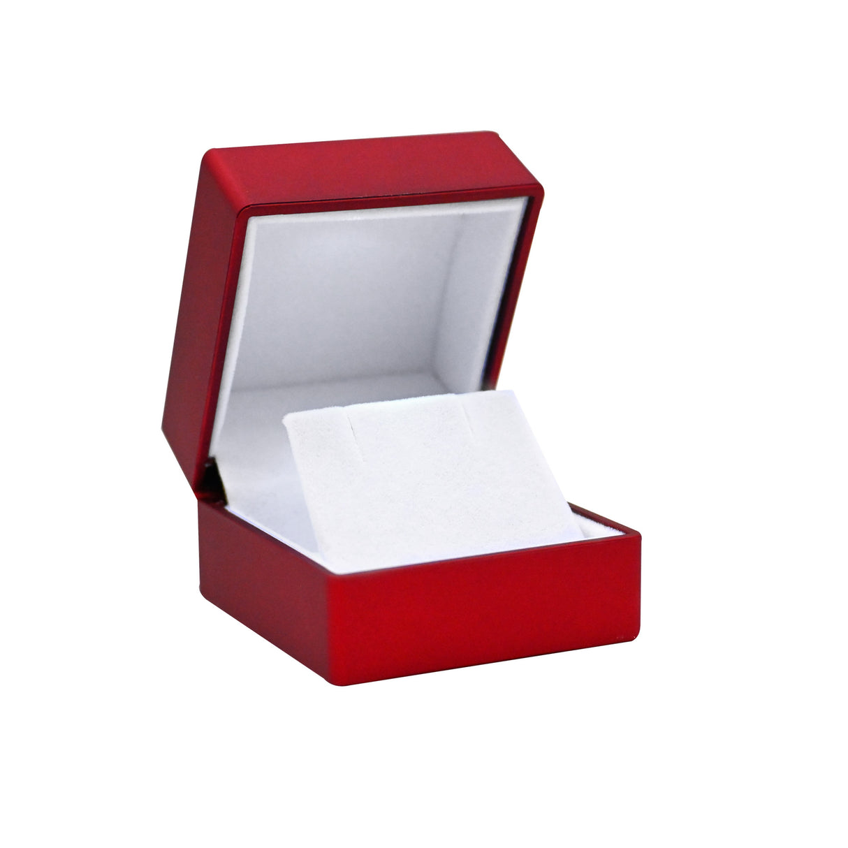 Red LED Earring Box With Velvet Earring Insert