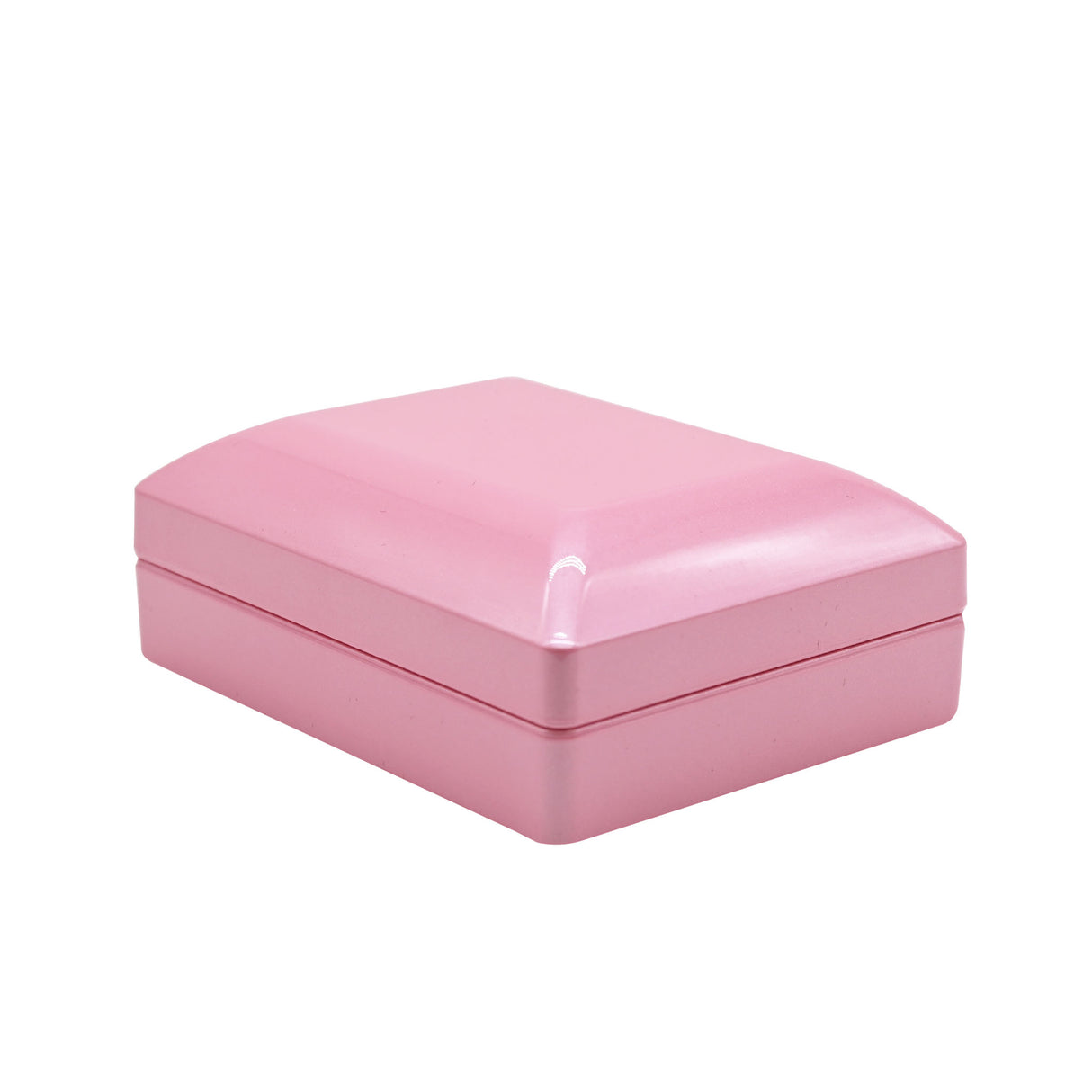 Pink LED Pendant Box With Black Velvet Insert