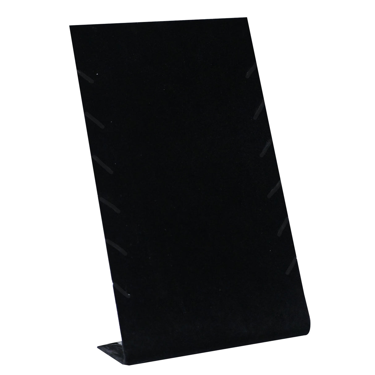 Black Velvet Jewelry Necklace / Pendant Display Stand - Holds 6 Pieces