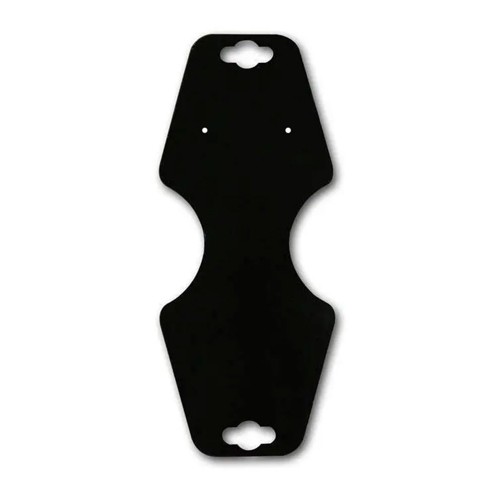 Black Card Stock Jewelry Bracelet / Necklace Hanging Cards