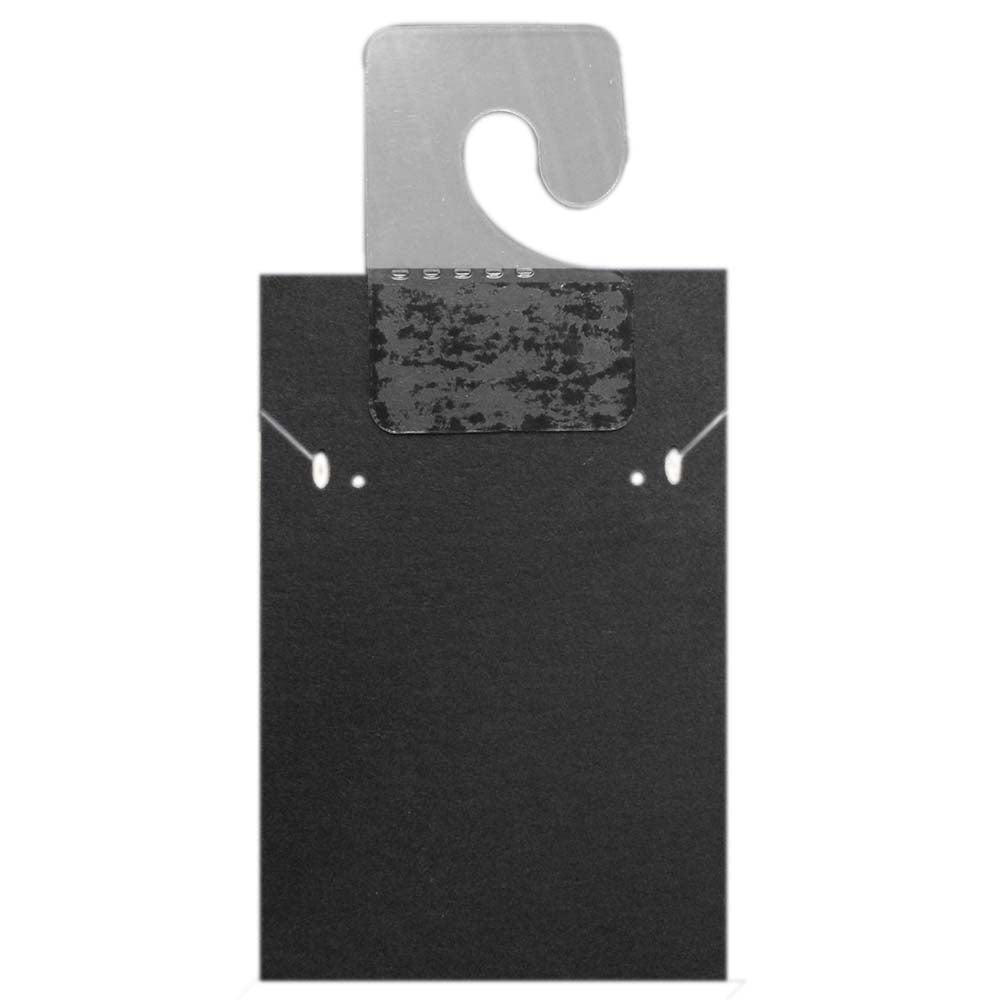 Adhesive C Hook for Earring Cards 1" x 1-1/4"