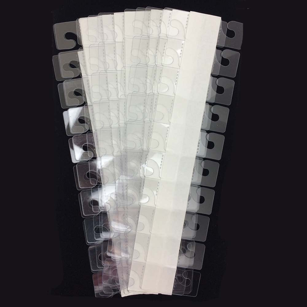 Adhesive C Hook for Earring Cards 1" x 1-1/4"