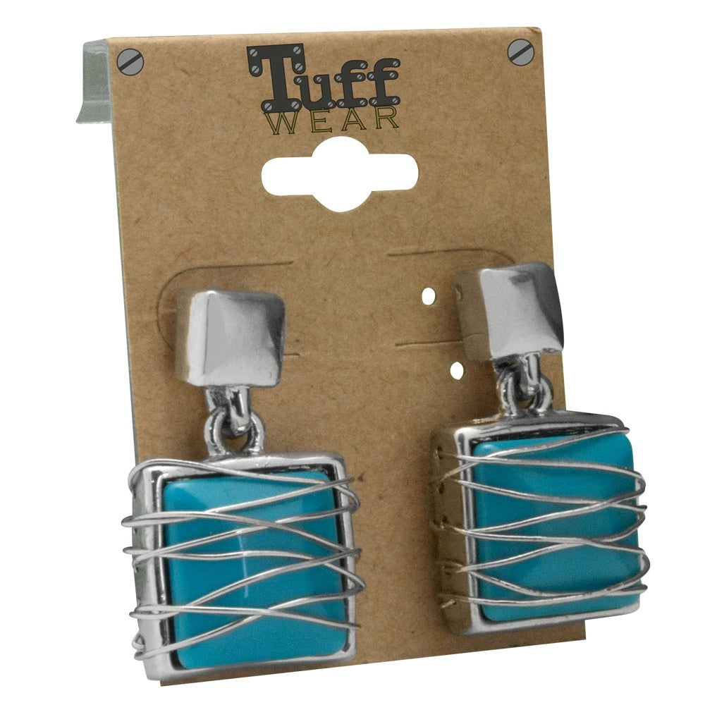 Brown Kraft 1-1/2" x 2" Jewelry Earring Hanging Cards, 100 Per Pack