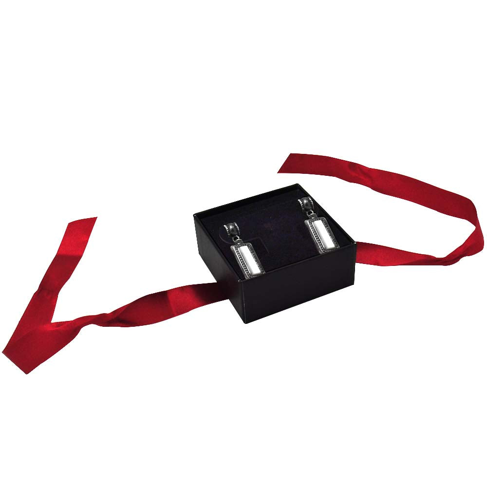 Red Striped Pendant/Earring Box