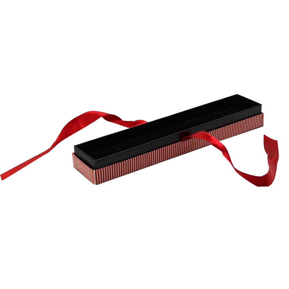 Red Striped Bracelet Box