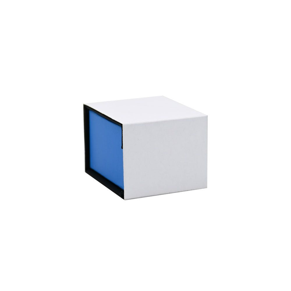 Black and Blue Magnetic Lid Jewelry Ring Gift Boxes