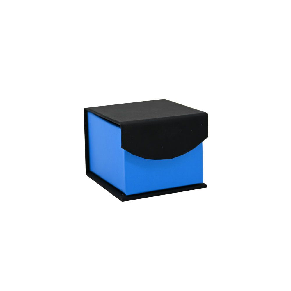 Black and Blue Magnetic Lid Jewelry Ring Gift Boxes