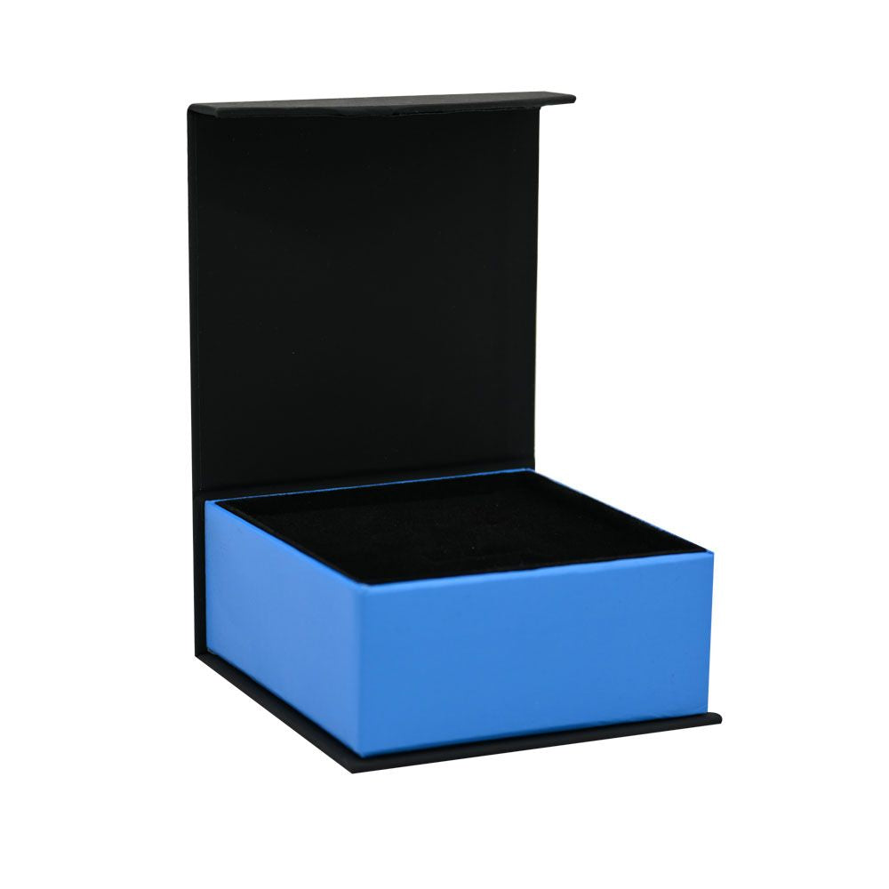 Black and Blue Jewelry Ring, Earring and Pendant Gift Packaging Boxes