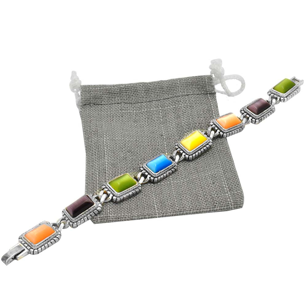 Grey Linen Medium Gift Pouches with Drawstring, 2-3/4" x 3"