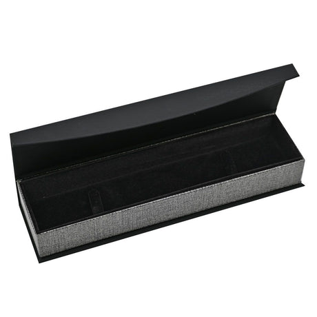 Black and Grey Magnetic Lid Jewelry Bracelet Boxes