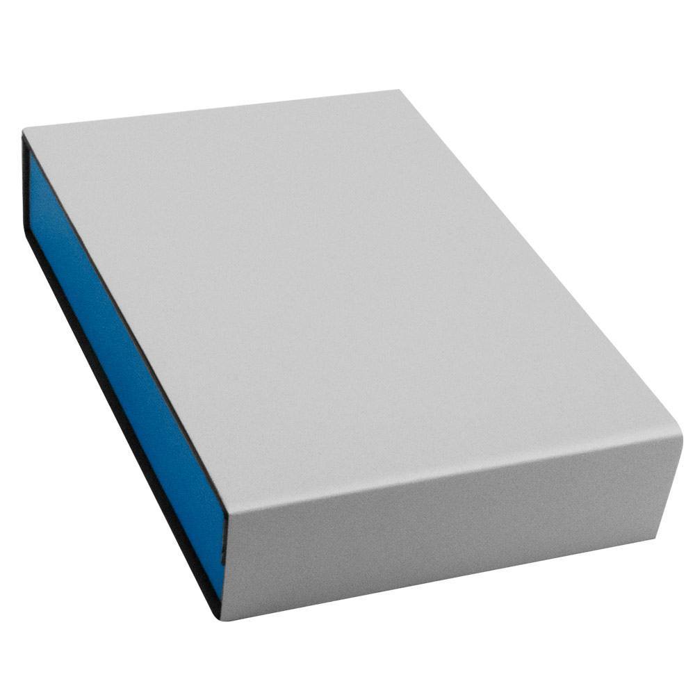 Black and Blue Magnetic Lid Jewelry Necklace or Chain Boxes