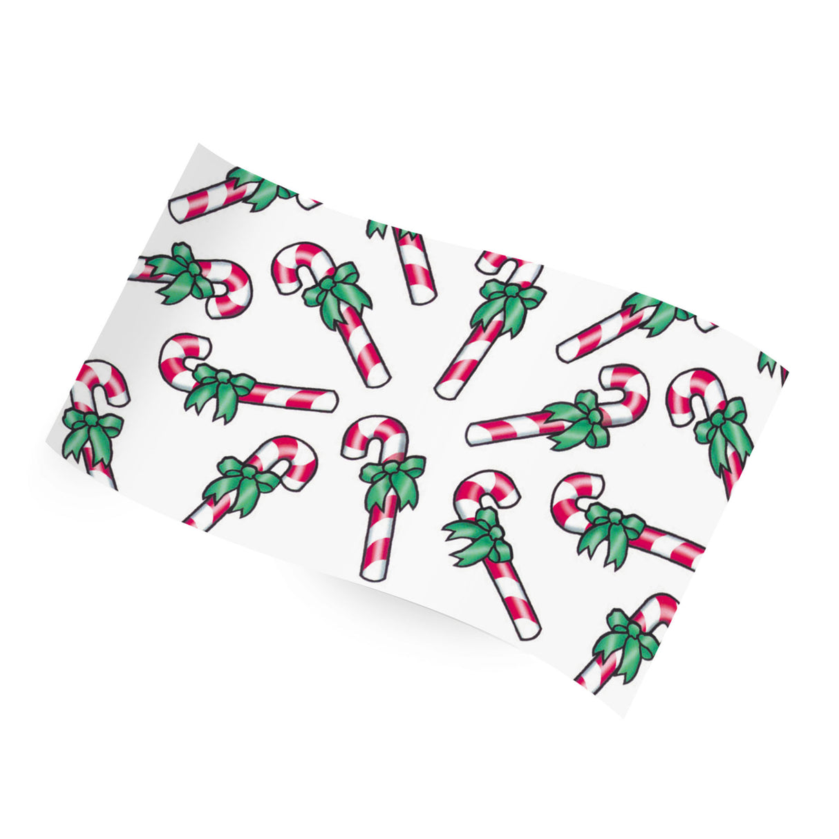 Candy Cane Print Tissue Paper – Festive Holiday Packaging