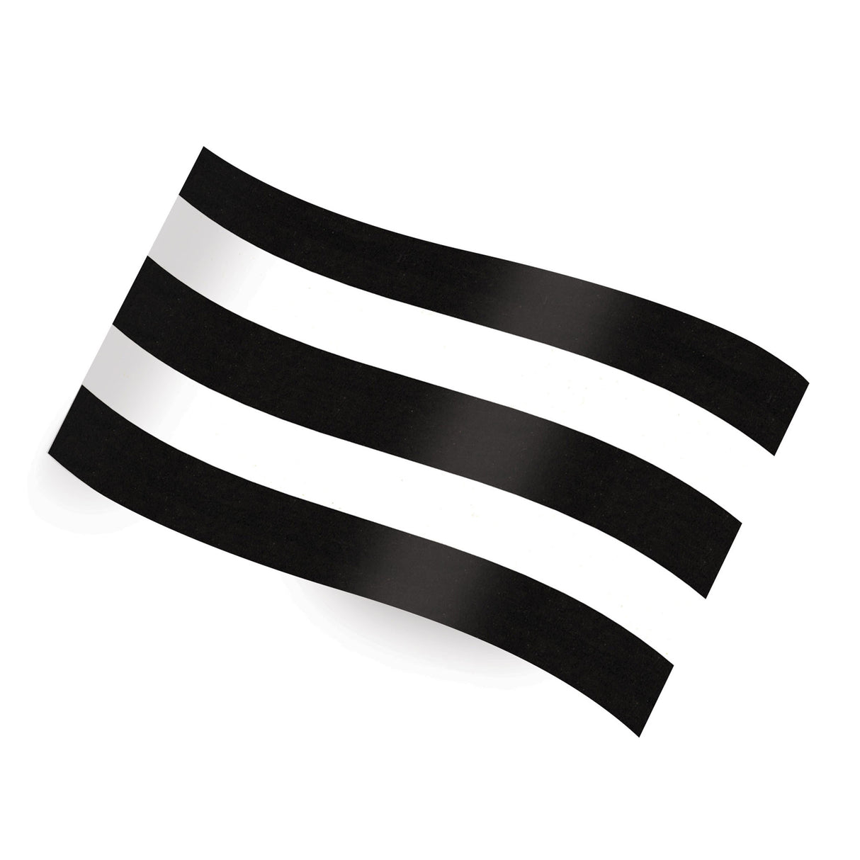 Black Jet Lines Tissue Paper – 20" x 30" Sheets (240 Sheets per Ream)