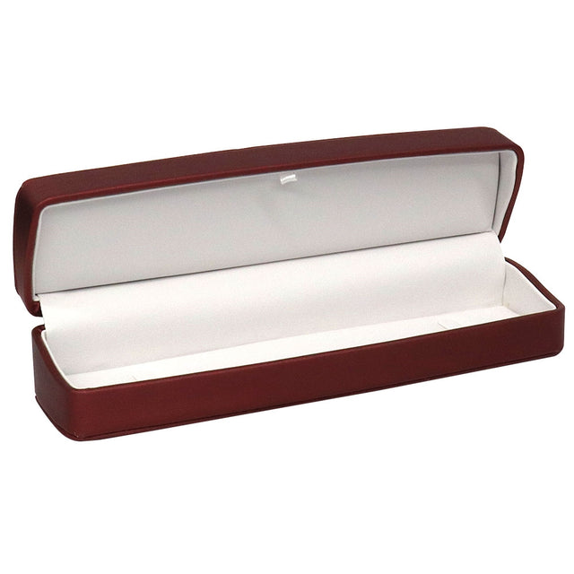 Premium Red Leatherette Bracelet / Watch box