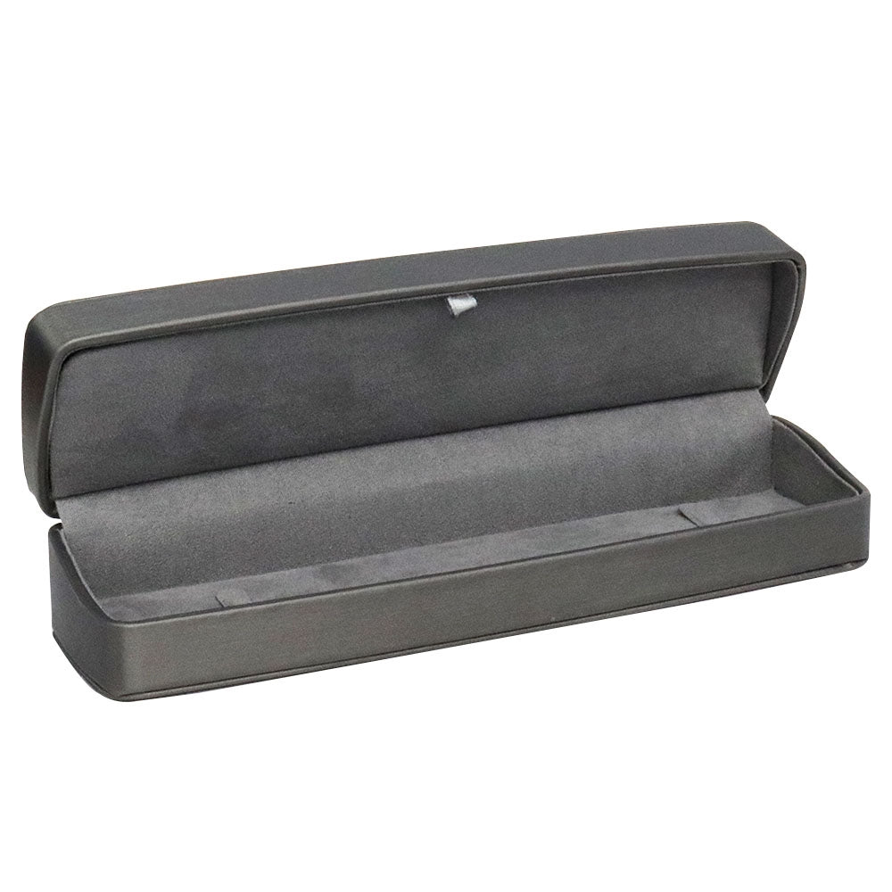 Premium Graphite Grey Leatherette Watch box
