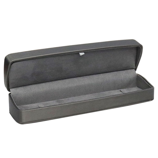 Premium Graphite Grey Leatherette Watch box