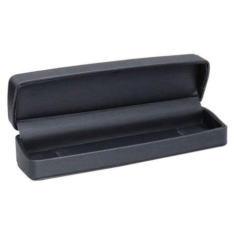 Premium Midnight Blue Grey Leatherette Bracelet / Watch box