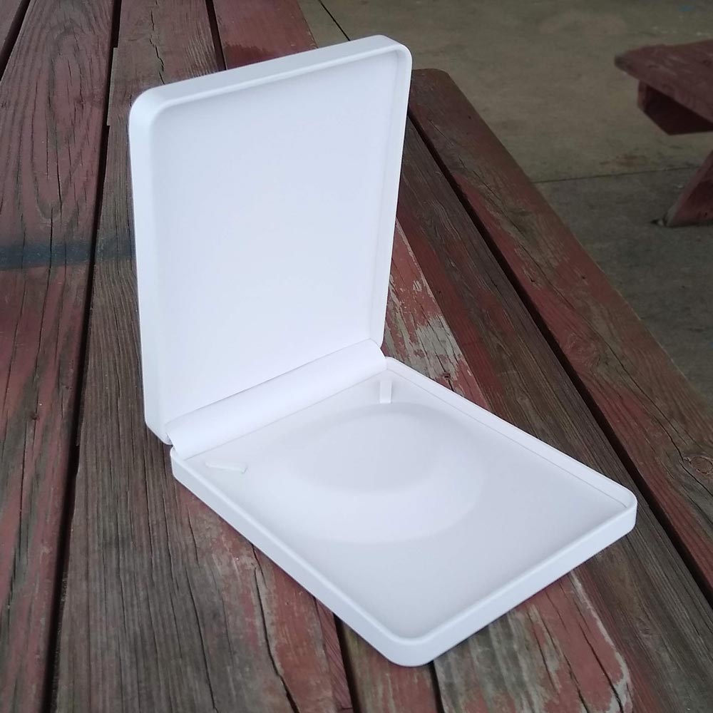 Rounded Corner Leatherette Large Necklace box