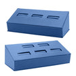 Blue Leatherette Universal 3 to 5 Ring Display