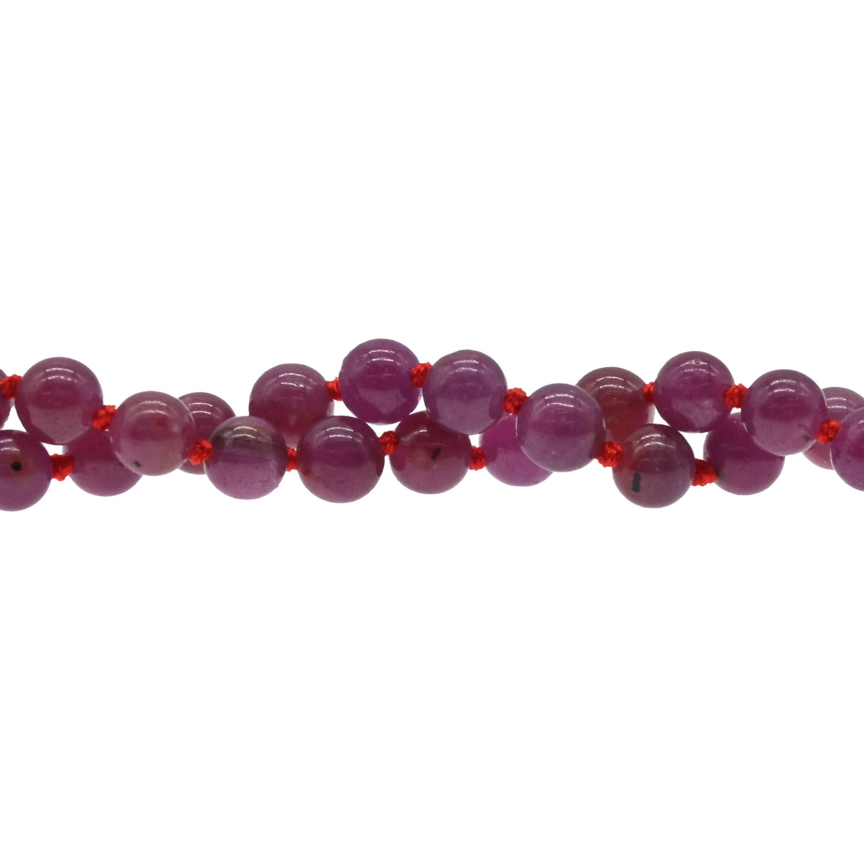 Natural Ruby Round Beads – AAA Grade | 6mm | 15–16 Inch Strand